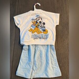 Mickey and Friends Graphic Tee and Pants Set